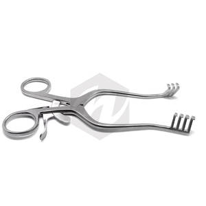 Superior Weitlaner Retractores 4,5, 5,5, 6,5, 7 Blunt 3x4 Prong Quirúrgico Veterinario Retractores Quirúrgicos Instrumentos Médicos - Product Image 4