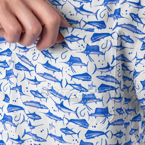 Elegante Camisa Polo de Pesca Ligera y Ecológica con Protección Solar UPF 50, Tejido Transpirable de Poliéster/Spandex, Diseñada para Actividades al Aire Libre - Product Image 5