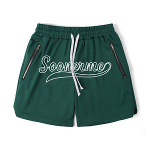 Personnaliser les shorts de course pour hommes shorts en maille respirante vêtements de rue décontractés - Product Image 3