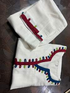 Boucle de travail été coton A-ligne travail Kurti pantalon ensemble Long Co ord ensemble inde fabricant en gros kurtis pour les femmes en inde - Product Image 5