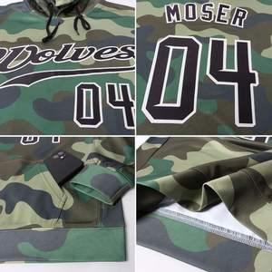 Premium Quality <b>Camo</b> Design Fleece Full Dye Sublimation Sweatshirts <b>Jumpers</b> Mens 100% Polyester Fleece Hoodies - Product Image 5