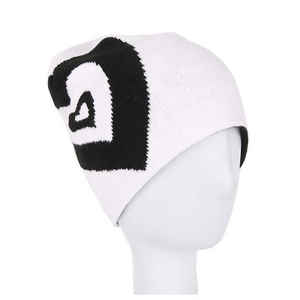 jacquard custom letter jacquard <b>beanie</b> Elastic Unisex Custom Fashion <b>Slouchy</b> Reversible Baggy Cotton Soft Jersey <b>Beanie</b> - Product Image 4