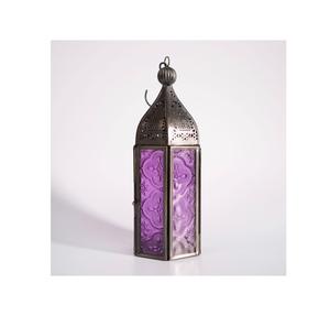 Lanterne marocaine moderne de haute qualité, écologique, en métal fait à la main, décoration traditionnelle indienne pour la table, décoration de la maison - Product Image 2