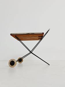 Suministro de fábrica Carro utilitario Cesta de metal Organizador de almacenamiento móvil Estante Carro de almacenamiento rodante para almacenamiento en el hogar - Product Image 2