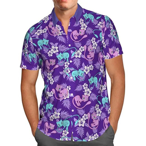 Diseño libre camisas hawaianas impresas manga corta verano playa Hawaii Floral Casual playa Hawaii camisas 2025 ecológico 2025 - Product Image 4
