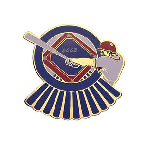 Custom Sport Club Games <b>Metal</b> Enamel Trading Baseball Lapel <b>Pins</b> - Product Image 6