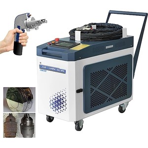 เครื่องทำความสะอาดไฟเบอร์เลเซอร์กำลังสูง 500 วัตต์ รุ่นใหม่ แบบพกพา สำหรับกำจัดสนิมและสีบนพื้นผิวโลหะ ใช้งานง่าย รับประกัน 2 ปี - Product Image 6