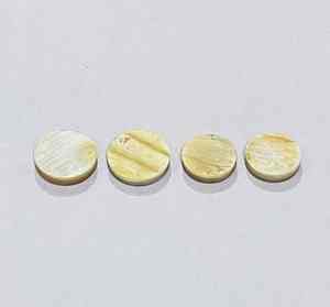 Botón de cuerno de Búfalo Blanco de alta calidad, espacios en blanco, cuerno de vaca africano, botones decorativos en blanco para botones, industria directa desde la India - Product Image 5