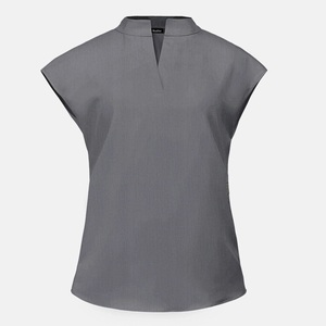 Uniforme de enfermera de manga corta unisex establece bata de laboratorio de mezclilla de secado rápido para hospitales moda Scrubs - Product Image 6