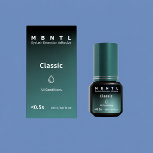 กาวต่อขนตา MBNTL ผลิตในเกาหลี ชนิดน้ำ-สต็อกในคลังสินค้า-0.5s HQ ปราศจากการทดลองกับสัตว์ มังสวิรัติ กันน้ำ ติดทนนาน 8 สัปดาห์ - Product Image 1