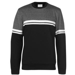 Sudadera de cuello redondo de forro polar lisa al por mayor para hombre, personalizable, de poliéster/algodón, transpirable, ecológica, ideal para sublimación. - Product Image 2