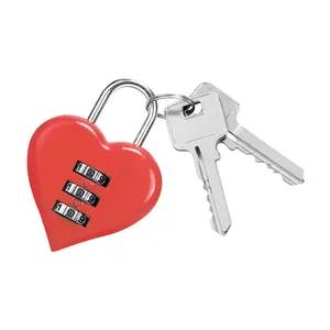Cadenas personnalisé en forme de cœur Faun, gadgets de voyage uniques - Product Image 3