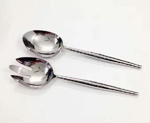 Juego de Cubiertos de acero inoxidable con mango de diseño Popular de la mejor calidad, cubiertos de buena calidad, tenedor, cucharas para el hogar y el restaurante - Product Image 4