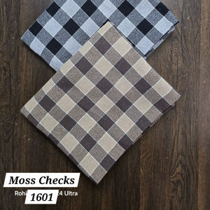 ผ้าคอตตอนด็อบบี้ลายตารางคุณภาพส่งออกที่ดีที่สุด เนื้อผ้านุ่ม ระบายอากาศได้ดี เหมาะสำหรับการผลิตเสื้อผ้า - Product Image 1