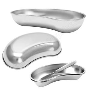 New Arrival Customized Logo Print Newest Product <b>Stainless</b> <b>Steel</b> Kidney <b>Bowl</b> Curved Tray - Product Image 4