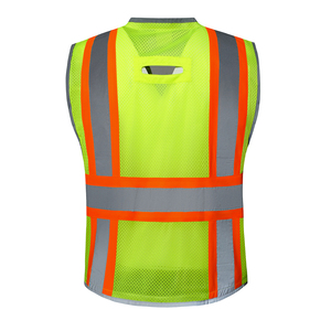 Gilet de sécurité réfléchissant haute visibilité en gros d'usine - Product Image 3