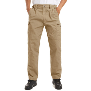 Pantalones Cargo Deportivos de Moda para Hombre, Marca OEM, Seis Bolsillos, Algodón Casual, Cintura Media, Pantalones Jogger Cargo para Hombre, Calidad Económica - Product Image 4