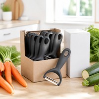 RVS Y-schiller met kunststof handvat, groente- en fruitschiller, ergonomisch keukengerei voor thuis koken, groothandel, bulk