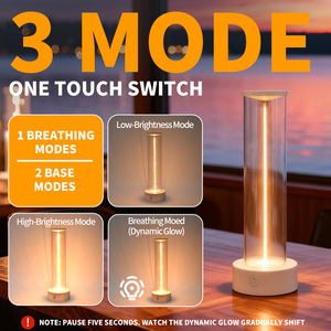 USB Type-C Rechargeable LED Strip Night Light Innovative <span class=keywords><strong>Quantum</strong></span> Floating Table Warm White pour Bedroom Outdoor Portable - Product Image 4