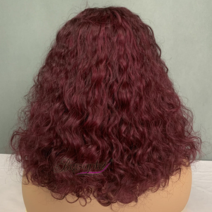 High Quality Vietnamese Hair, Short Luxury Curl <b>Wig</b> 14 Inch 4x4 Lace, Lightweight & Airy, Assorted Colors, Welcome Bulk Orders - Product Image 4