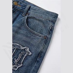 Pantalones Vaqueros de Mezclilla para Hombre 2025, Pantalones Ajustados, Vaqueros Ajustados para Hombre, Venta al por Mayor de Fábrica, Transpirables, Rectos, Servicio OEM - Product Image 5