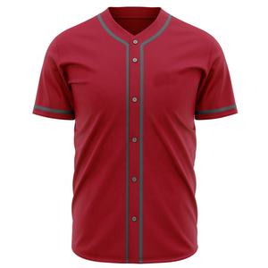 Respirant imprimé taille adulte conception américaine bouton maillots de Baseball chemises hommes USA aigle tenues femmes 100% Polyester imprimé - Product Image 1