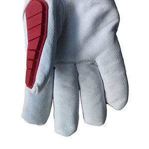 Gants résistants aux coupures en cuir TPR avec logo personnalisé pour la sécurité dans la construction et les travaux industriels à usage intensif en extérieur - Product Image 4