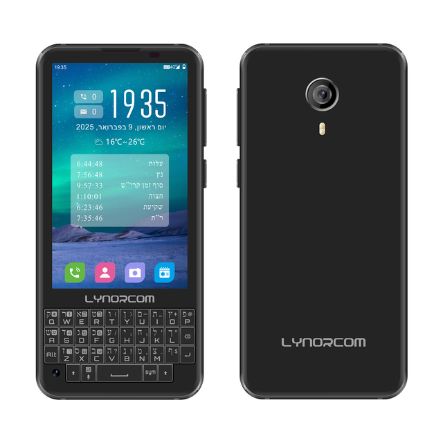 ODM Customized High Quality Business Ultra-thin Metal Android 4G Qwerty Full Keyboard Mobile Phone, Kosher Mobile Phone,