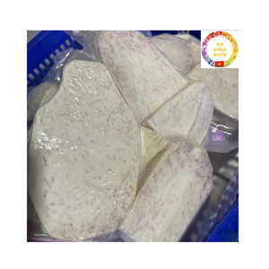 เวียดนาม iqf แช่แข็ง taro ปอกเปลือกรากเผือกสีม่วงหั่นบางๆที่มีอยู่ในก้อนและชิ้น - Product Image 1