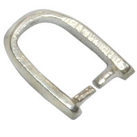 925 argent caution avec petite broche et boucle fabricant en gros en argent Sterling résultats composants fournitures