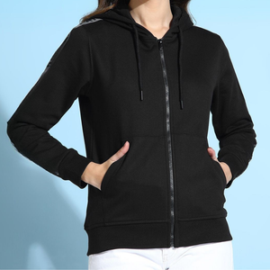 Sweat-shirt pour femmes Vente en gros Coton à manches longues Pullover Hoodie OEM Logo personnalisé Fournisseur en gros Fabricant - Product Image 3