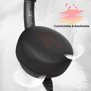 Auriculares <span class=keywords><strong>al</strong></span> por Mayor ONIKUMA X37 USB Tipo-C con Cable para <span class=keywords><strong>Call</strong></span> <span class=keywords><strong>Center</strong></span>, con Micrófono HD, Reducción de Ruido, Auriculares Ajustables para Oficina - Product Image 6