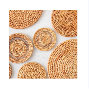 Handmade Vietnamese Rattan <b>Plates</b>: the Ultimate Eco-Friendly Choice for a Stylish and Sustainable Kitchen - Product Image 2