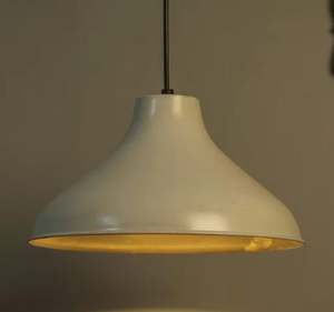 Lampe suspendue en métal décorative moderne pour l'éclairage intérieur, style industriel, luminaire suspendu en métal en forme de dôme pour la maison et les restaurants - Product Image 4