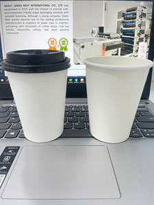 Vasos de Café Aislados de Doble Pared con Recubrimiento de PE de Alta Calidad GREEN NEST con Logotipo Personalizado para Bebidas Calientes - Product Image 3