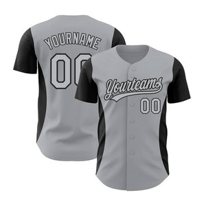Color personalizado y tamaño precio barato sublimación béisbol Jersey equipo desgaste manga corta sublimación béisbol Jersey - Product Image 5