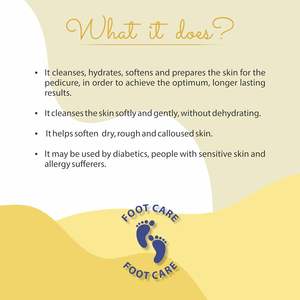Footvital 100mL Daily Foot Wash Liquid Concentrado de limpieza profunda con aceite de Aloe-Vera y bergamota para pies frescos Crema Set Adultos - Product Image 4