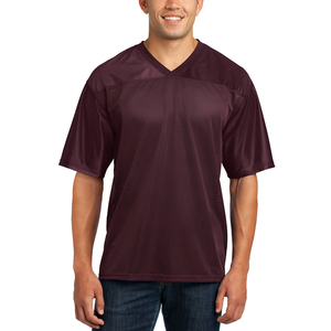 เสื้อฟุตบอลออกแบบได้ตามต้องการเสื้อยืดอเมริกันโอเวอร์ไซส์พิมพ์ซับลิเมชันตาข่ายเข้ารูป Boxy - Product Image 1