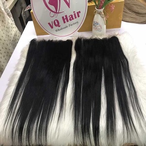 Fermeture frontale en dentelle HD 13x4 13x6 360, cheveux humains vierges vietnamiens, dentelle transparente, fermeture frontale en dentelle 2x6 4x4 5x5 6x6 - Product Image 1