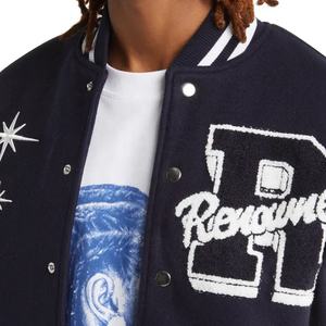 Denimguys เสื้อแจ็คเก็ตผ้าใบกันน้ำมีกระดุม, เสื้อโค้ทผ้าฟลีซบุ Y2k สำหรับผู้ชาย - Product Image 4