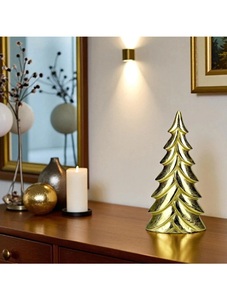 Árbol de Navidad de Diseño Moderno, Alta Demanda, Alta Calidad, Acabado Dorado para Decoración del Hogar - Product Image 2