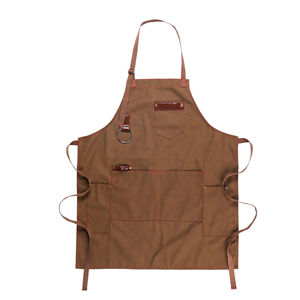 Professional Barber Apron Leather Pockets <b>Men</b> and Women Utility Woodwork Aprons - Product Image 4