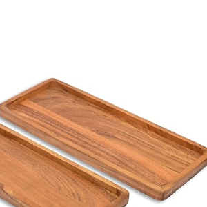 Meilleure vaisselle en bois de haute qualité, plateau de service de table au design moderne et vintage pour les fêtes de mariage à la maison à des prix abordables - Product Image 5