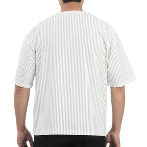 Plus Size <b>Men</b> Sublimation Lining Design Hot Selling <b>Longline</b> Baggy Drop Shoulder 220 Gsm Heavyweight Summer <b>T</b>-<b>Shirt</b> Wholesale - Product Image 6