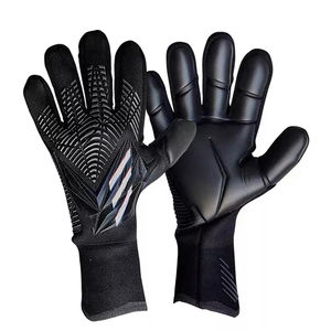 Nouveau Fabricant de Haute Qualité Vente en Gros Respirant Réponse Professionnelle Football Gardien Gants de Gardien de But en Cuir Personnalisé - Product Image 3
