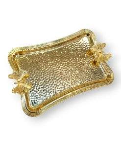 Plateaux de service rectangulaires en métal personnalisés à la mode pour la maison Bar Restaurant Hôtel Design élégant Meilleurs prix - Product Image 2