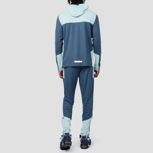 Conjunto de Chándal Deportivo para Hombre, Chaqueta Cortavientos con Capucha y Pantalones de Correr, Diseño Personalizado de Alta Calidad OEM para Invierno - Product Image 2