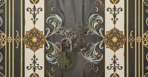 High Quality Safety Brass Keyed Padlock Hook Shape Brass Padlock Combination Security keyed Padlock Antique Laxmi ji <b>Lock</b> - Product Image 3