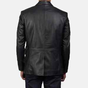 Chaqueta de Cuero Personalizada de Alta Calidad para Hombre, Impermeable, Cortavientos, a la Moda, para la Temporada de Invierno, Hecha en Pakistán, Ropa Casual de Calle - Product Image 5