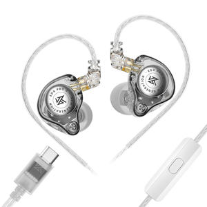 KZ Edx Pro 2 3,5mm Tipo C Auriculares de música con cable con controlador dinámico Diseño Plug-and-Play y auriculares con micrófono - Product Image 4